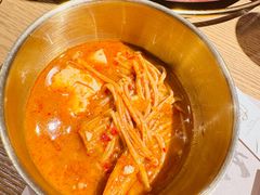 鲜豆腐汤-西塔老太太泥炉烤肉(海上世界店)