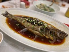 豆豉蒸比目鱼-品悦酒店(三林古镇店)