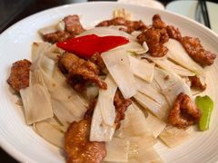 莲菜炒肉-面辣子·陕西家乡菜(长安店)