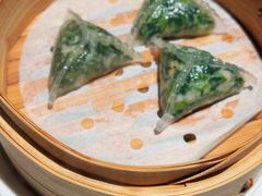 碧绿翡翠水晶饺-炳胜私厨(万象前海店)