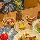 鲜花🌹咖啡☕️小蛋糕🍰K11超惬意西餐