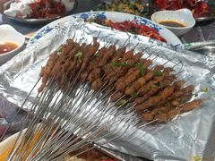 老上海钢丝小肉-笔墨纸虾之烧烤海鲜虾尾(好爱广场店)