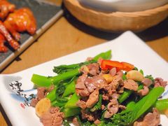 菜心炒鸽杂-大鸽饭(岗顶店)