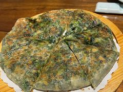 香菇菠菜饼-福慧慈缘素食餐厅(王府井店)