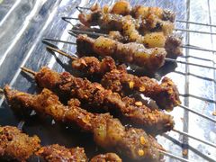 香辣牛肉-野火鲜货烧烤(河边小院店)