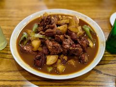 大盘鸡-清真机车工厂大盘鸡(金苹果商务中心店)