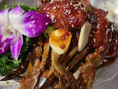 -明洞阿姨·韩式酱蟹烤肉·创意料理(三元桥店)