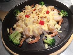 堂烹蒜蓉芝士虾-雀蓝川菜(奥体广场店)