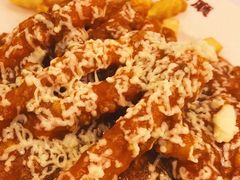 番茄芝士肉酱薯条-大哥餐厅(西城花园店)