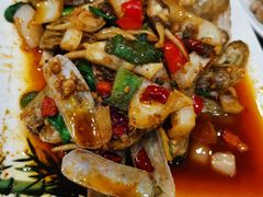 爆炒蛏子-517烧烤·龙虾·海鲜大排档(万象都荟店)