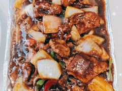 铁板蚝油牛肉-乾隆美食·本帮菜(黄河路店)