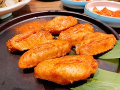 -明洞阿姨·韩式酱蟹烤肉·创意料理(三元桥店)