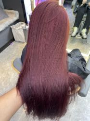 点击看大图 -藤野造型烫发染发