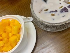 鲜芒果双皮奶-大甜九港式甜品(武林店)