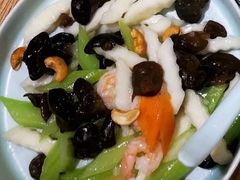 山药炒黑木耳-去茶去餐厅(中央大街店)