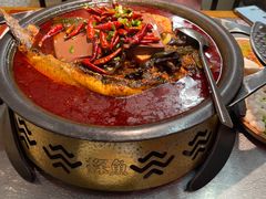 -探鱼·鲜青椒爽麻烤鱼(苏宁广场店)