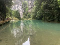 -龙水峡地缝景区