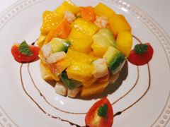 芒果虾沙拉-秀儿家の小确幸融合西餐厅(万达店)