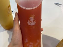 嫩蜜桃桃-沪上阿姨·精选茶饮(滨海永旺梦乐城店)
