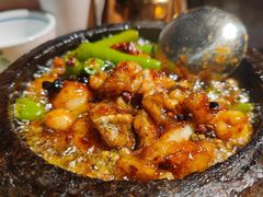 石锅杭椒牛蛙-桂满陇-西湖船宴(西单大悦城店)