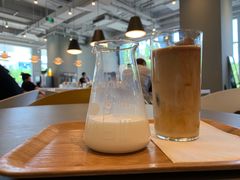 黑砖拿铁-dotcom coffee古点咖啡(致真大厦店)