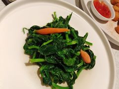 清炒豌豆尖-106餐厅(山水文园店)