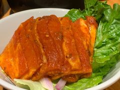 招牌黑猪五花肉-么肆烤肉(汉街形象店)