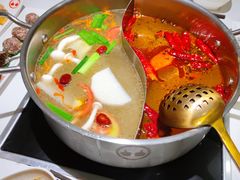 骨汤虫草花锅底-许府牛火锅(信义坊总店)