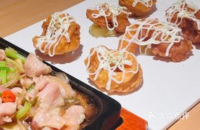 Golden Pineapple Shrimp Balls