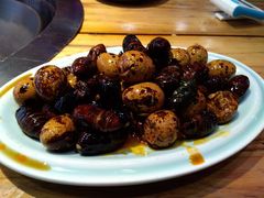 蚕蛹鹌鹑蛋拼盘-山河屯铁锅炖(哈西站店)