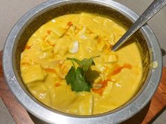 石锅金汤虾仁豆腐-八月小厨· 湛江风味粤菜