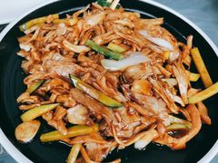 栗蘑炒肉-京北渔家傲