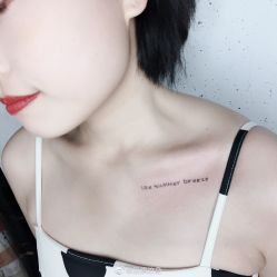 文字-黑旗纹身