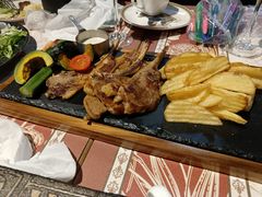 焦香羊排-北语时光西餐厅