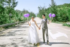 林间小公路客片-巴黎婚纱摄影工作室