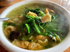 猪皮杂菜汤-傣泐金湾餐厅