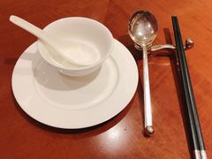 餐具摆设-杭州JW万豪酒店-万豪中餐厅