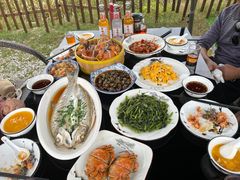 -七的湖·晚芳亭·阳澄湖农家菜·大闸蟹(莲花岛店)