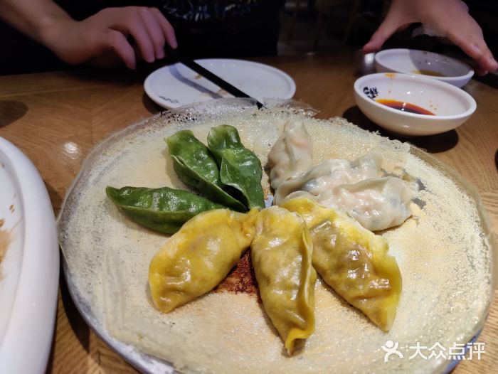 宽鲜锅贴家常菜(东部佳世客店-全家福锅贴-菜-全家福锅贴图片-青岛
