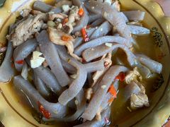 魔芋丝炒肉-沩楚美食