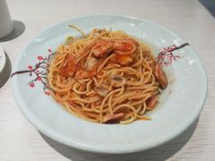 茄汁培根意面-蘑菇餐厅(小火瓦巷店)