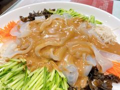 五彩大拉皮-添福来墨鱼饺子 · 海鲜东北菜(泡崖店)