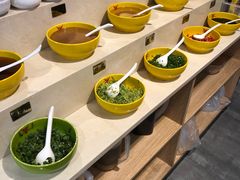自助调料区-名门潮牛·鲜牛肉海鲜火锅.烧烤自助餐厅(诚丰广场店)