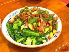 大蒜辣椒瘦肉条-刘氏三和面馆