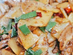 干锅土豆-熊刚饭店·太湖本地土菜·融合菜(天成时代广场店)