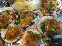 蒜蓉粉丝蒸夏贝-船梆煮•蒸汽海鲜·炉火烤肉(五四广场店)