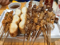 烤羔羊肉串-木屋烧烤(坂田天安云谷店)