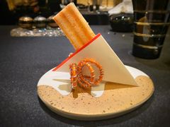 脆虾芝士华夫饼干-LA TABLE de Joël Robuchon Restaurant