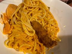 三文鱼芦笋意面-Geneva日内瓦餐厅(西郊宝成花苑店)