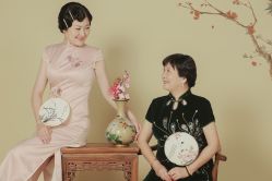 -时光纪亲子全家福照相馆(静安店母女写真父母纪念照)
